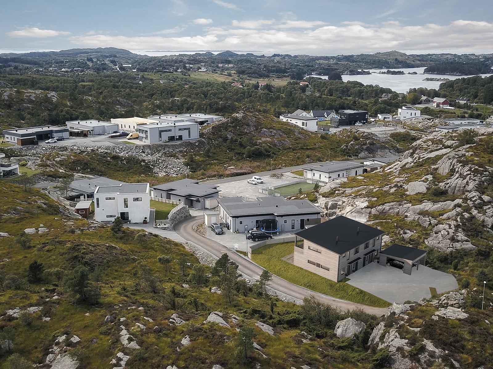 Housing development in Øygarden